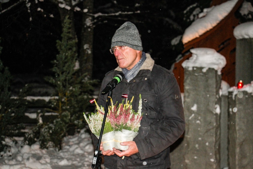 Mārupes novadā atzīmē Lāčplēša dienu, 11.11.2016.