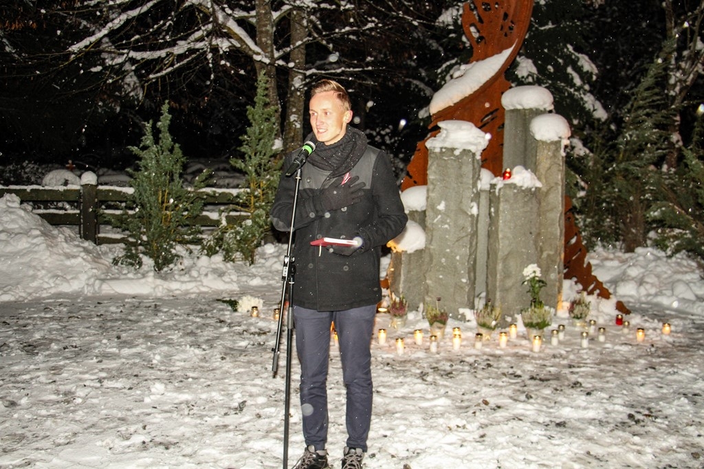 Mārupes novadā atzīmē Lāčplēša dienu, 11.11.2016.