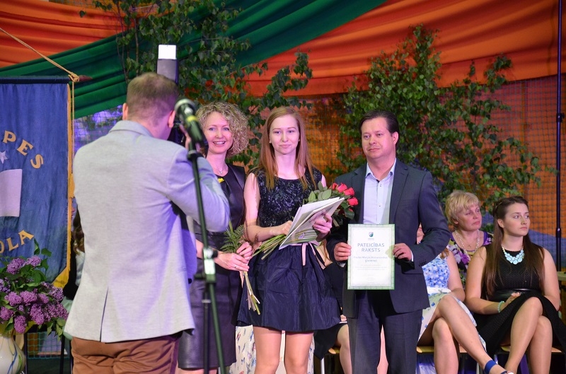 Absolventi Mārupes vidusskolā, 12.06.2015.