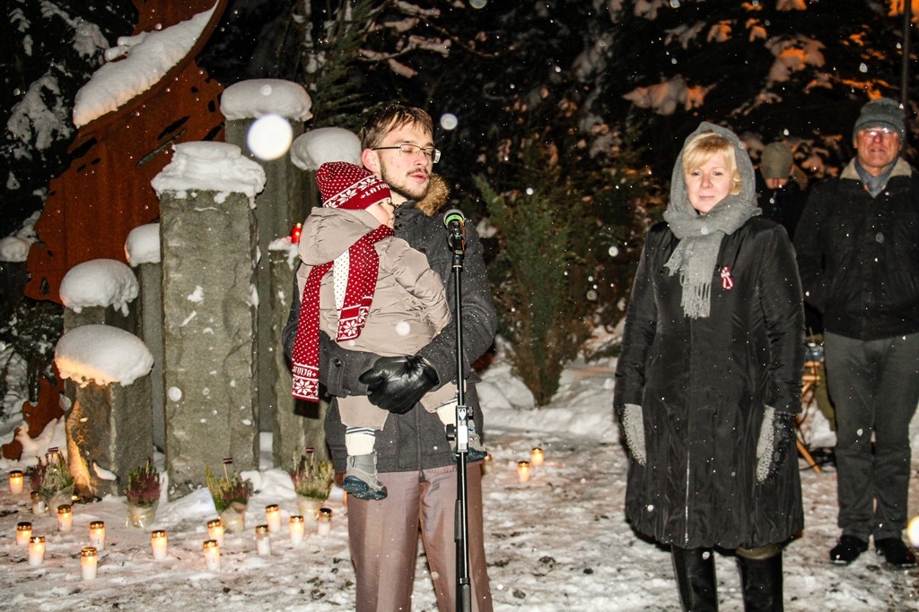 Mārupes novadā atzīmē Lāčplēša dienu, 11.11.2016.