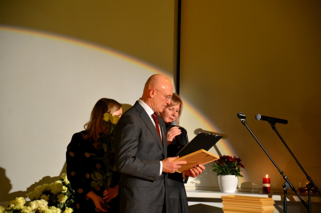 Svinīgs sarīkojums par godu Latvijas valsts svētkiem 17.11.2015.