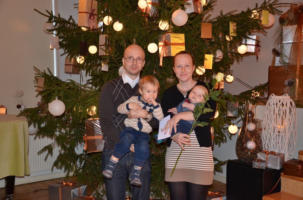 Jaundzimušo sveikšanas pasākums “Esmu mazais mārupietis”, 19.12.2015.