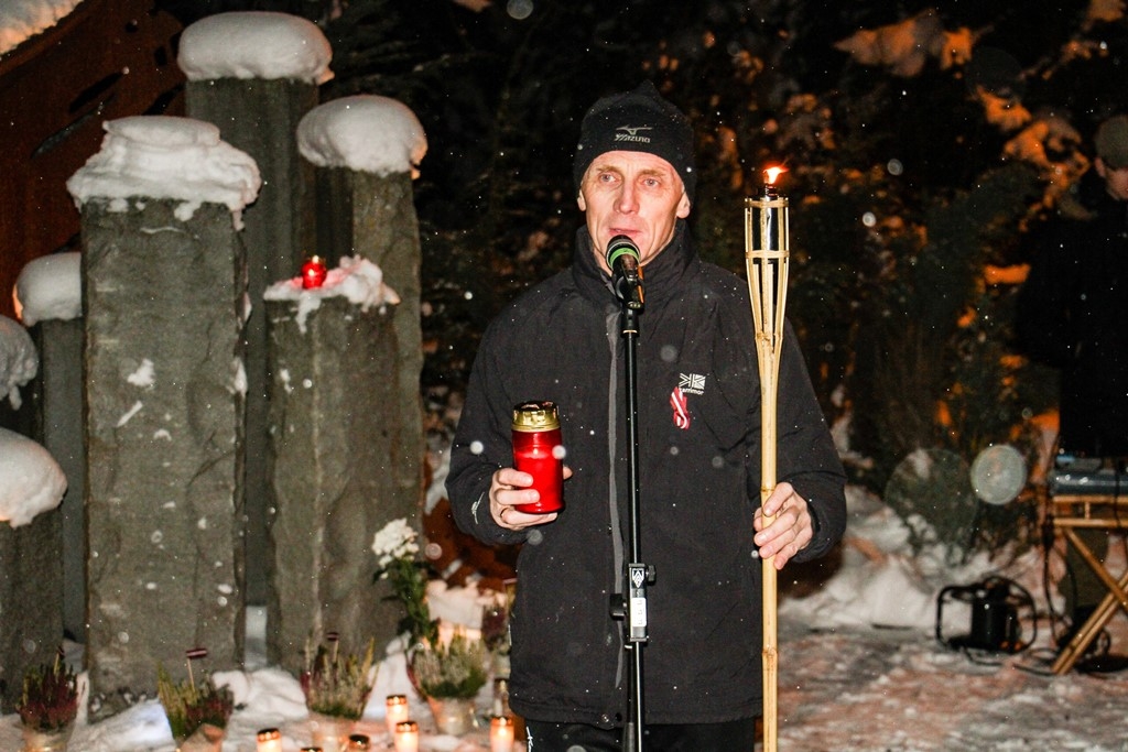 Mārupes novadā atzīmē Lāčplēša dienu, 11.11.2016.