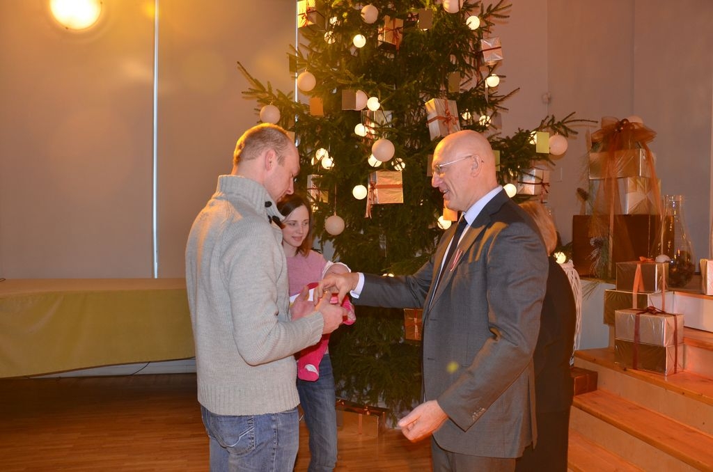 Jaundzimušo sveikšanas pasākums “Esmu mazais mārupietis”, 19.12.2015.