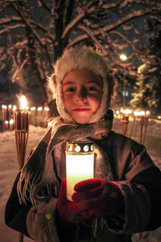 Mārupes novadā atzīmē Lāčplēša dienu, 11.11.2016.