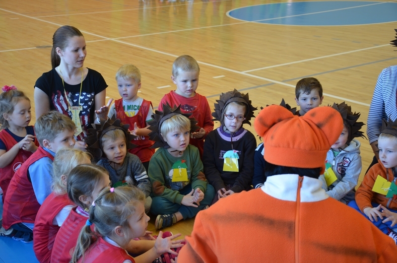 Mārupes novada pirmsskolas izglītības iestāžu sporta diena (3.–4.g.v.) 27.10.2015.