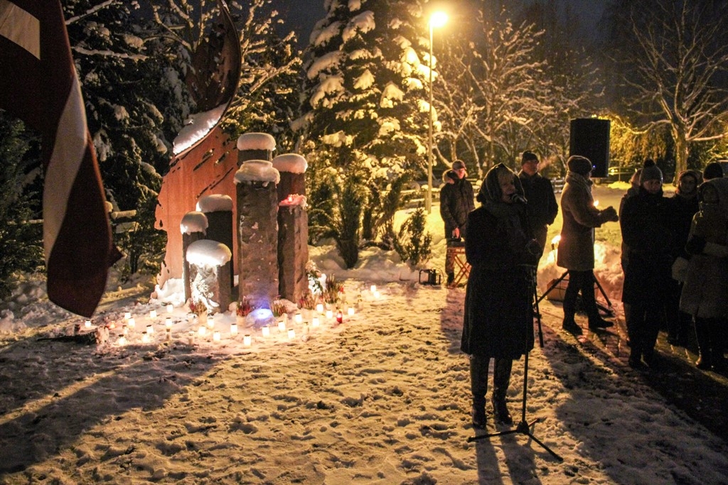 Mārupes novadā atzīmē Lāčplēša dienu, 11.11.2016.
