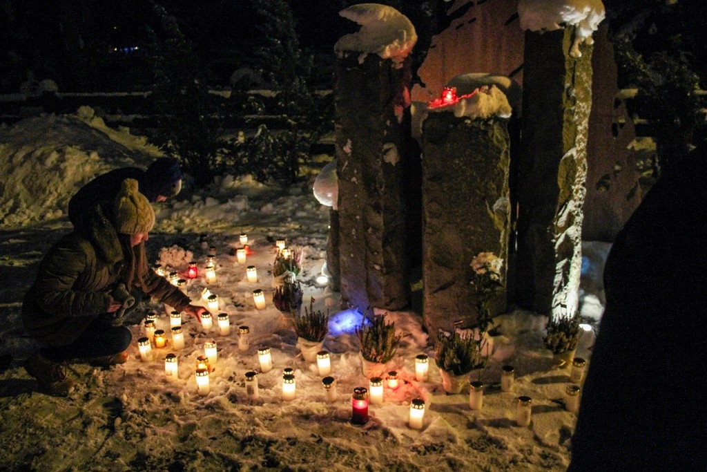 Mārupes novadā atzīmē Lāčplēša dienu, 11.11.2016.