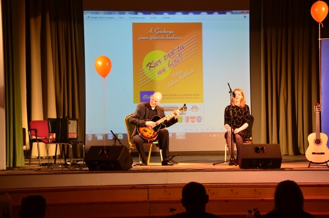 Jauno ģitāristu konkurss “Kur tad tu nu biji?”, 27.03.2015.