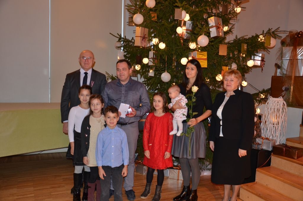 Jaundzimušo sveikšanas pasākums “Esmu mazais mārupietis”, 19.12.2015.