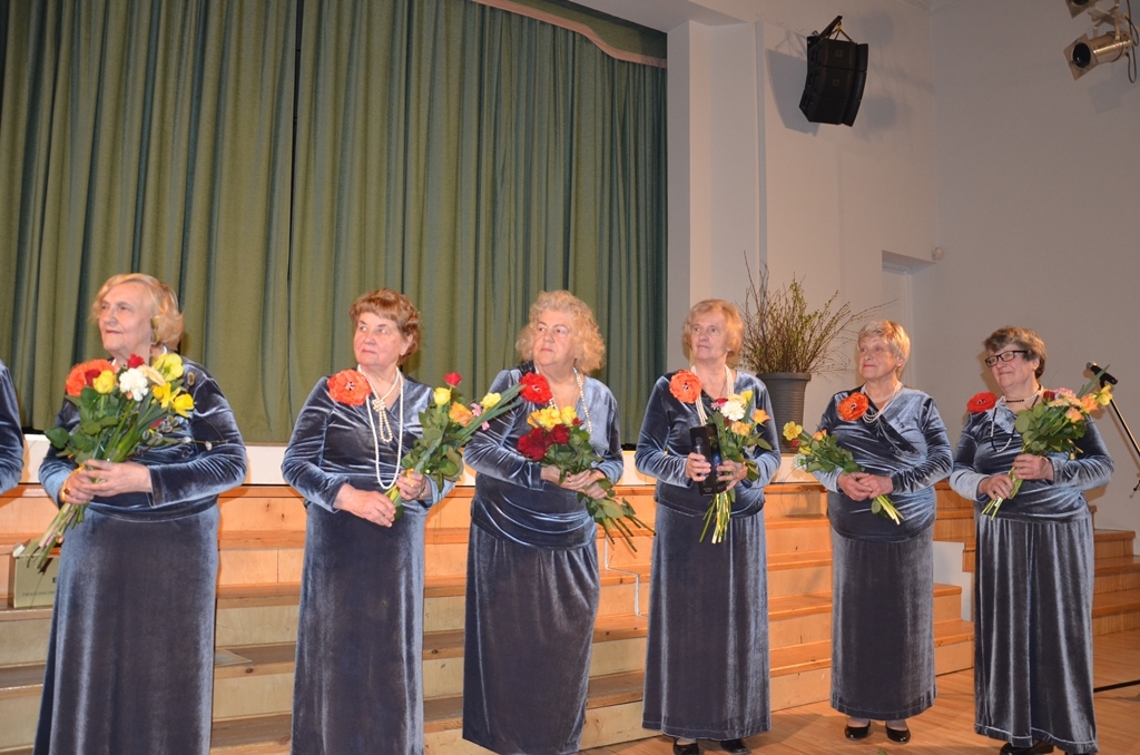 Senioru ansambļa “Pīlādzis” 10 gadu jubileja, 01.04.2017.