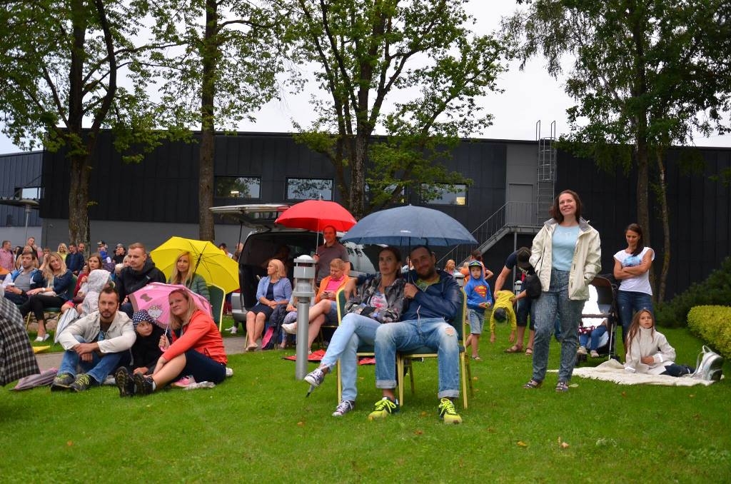 Brīvdabas kino atklāšanas svētki Mārupē, 03.08.2017.
