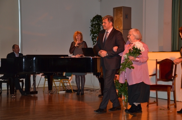 Mārupes senioru, kam 80, 85, 90 un vairāk sumināšana, 06.11.2013.
