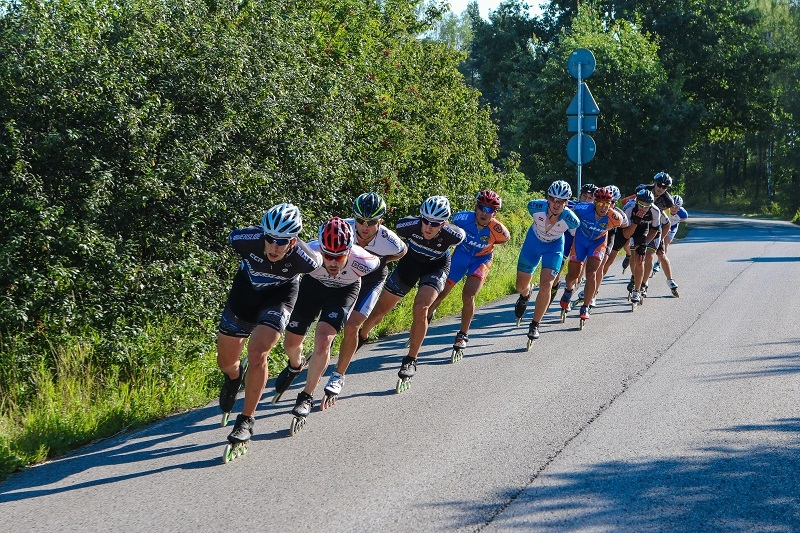 Skrituļošanas maratons Mārupē, 10.08.2014.