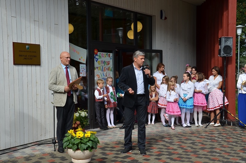 Dienas centra “Skulte” atklāšana, 29.08.2014.
