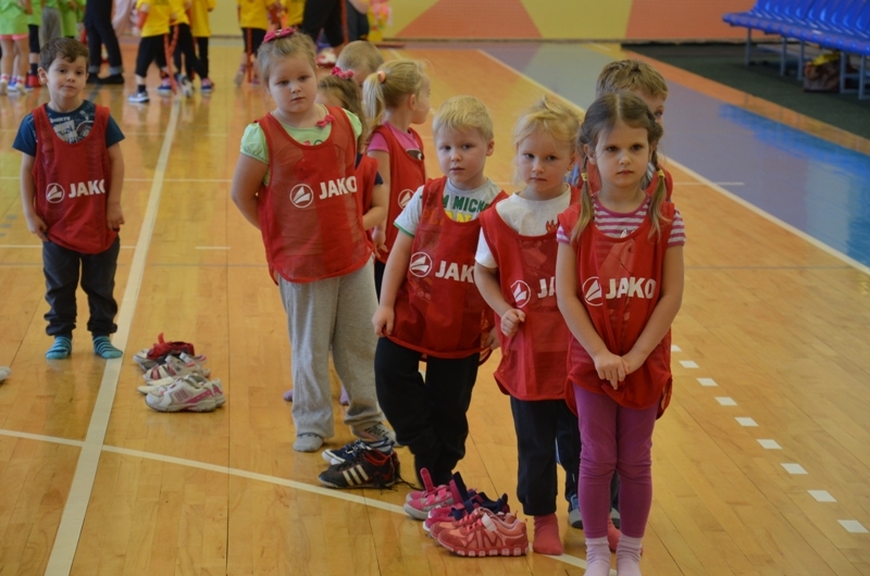 Mārupes novada pirmsskolas izglītības iestāžu sporta diena (3.–4.g.v.) 27.10.2015.