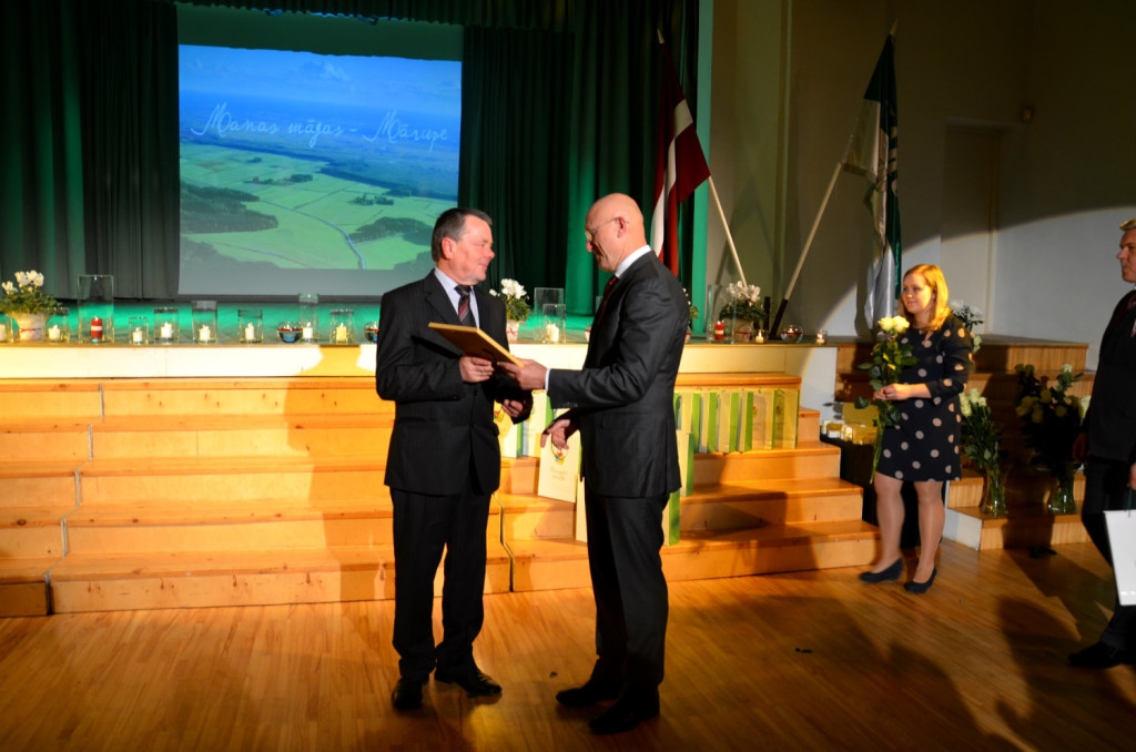 Svinīgs sarīkojums par godu Latvijas valsts svētkiem 17.11.2015.