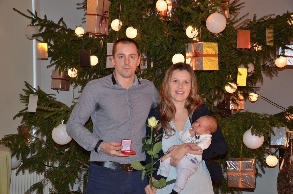 Jaundzimušo sveikšanas pasākums “Esmu mazais mārupietis”, 19.12.2015.