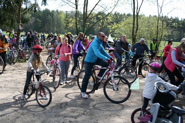 Tautas velobrauciens “Zaļi dzīvot Mārupē!”, 04.05.2015.