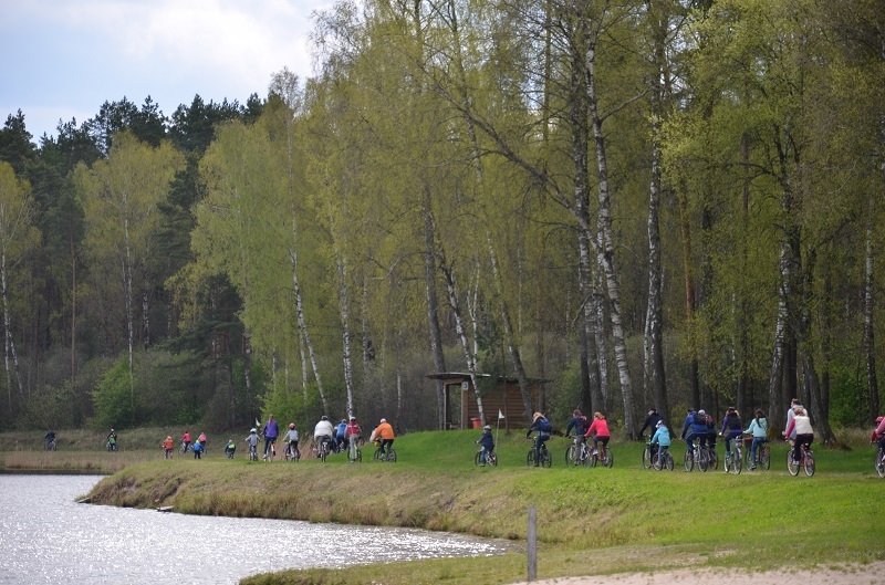 Tautas velobrauciens “Zaļi dzīvot Mārupē!”, 04.05.2015.