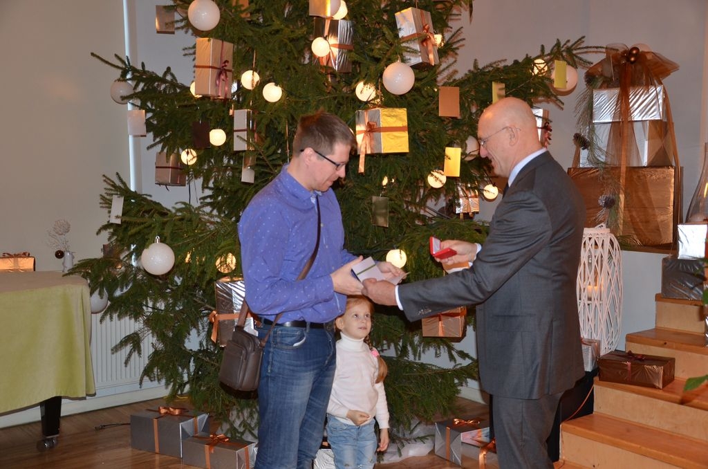 Jaundzimušo sveikšanas pasākums “Esmu mazais mārupietis”, 19.12.2015.