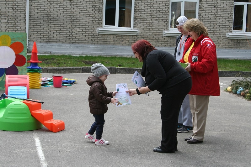 Ģimeņu sporta diena Skultē, 25.04.2015.