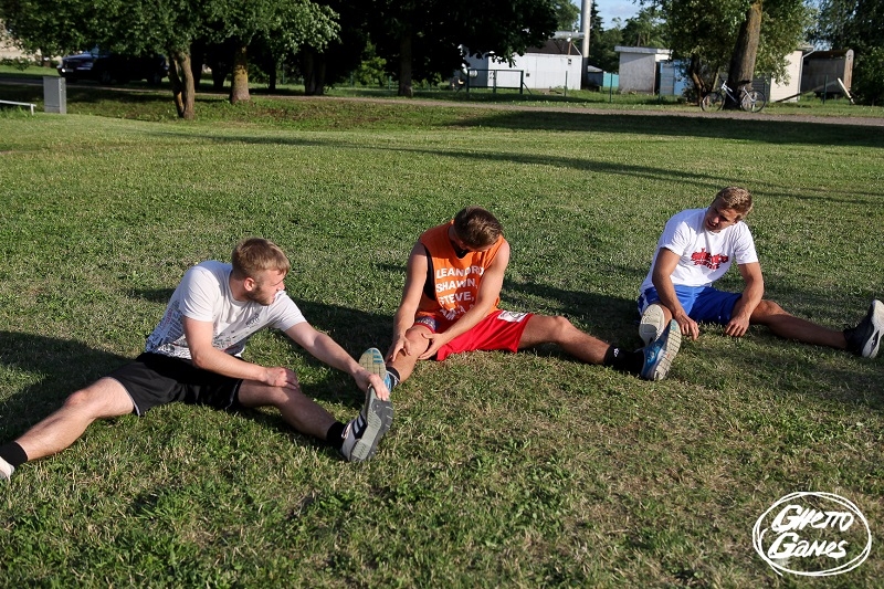Ghetto Games fitnesa treniņš Tīrainē, 01.06.2015.