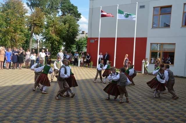 Mārupes pamatskolas jaunās piebūves atklāšana, 31.08.2015.
