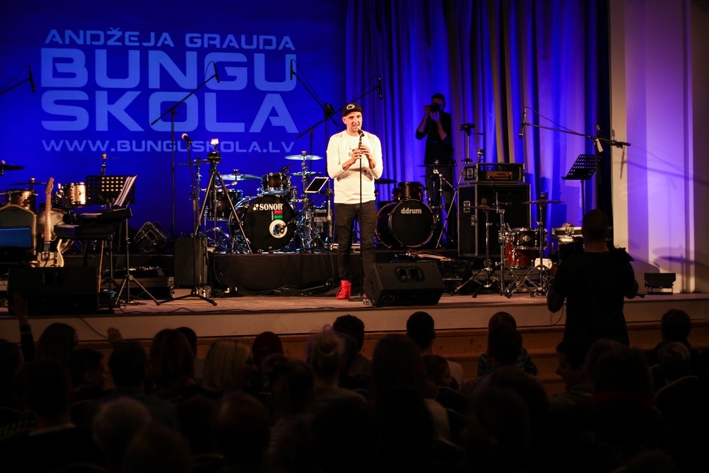Andžeja Grauda bungu skolas labāko audzēkņu koncerts Mārupē, 12.02.2017.