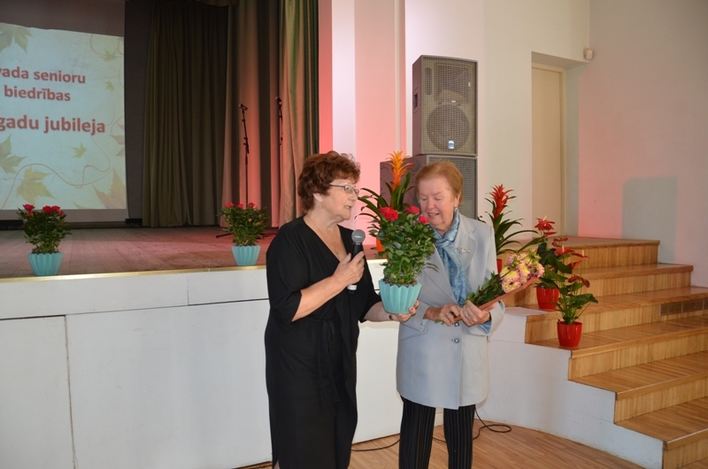 Mārupes senioru labdarības biedrības 10 gadu jubileja, 20.09.2014.