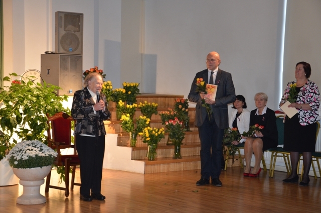 Dome sveic seniorus apaļajās jubilejās, 12.11.2014.