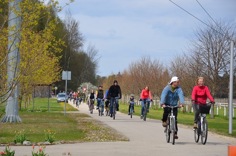 Tautas velobrauciens “Zaļi dzīvot Mārupē!”, 04.05.2015.