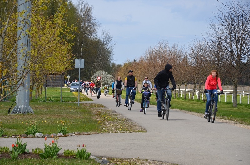 Tautas velobrauciens “Zaļi dzīvot Mārupē!”, 04.05.2015.