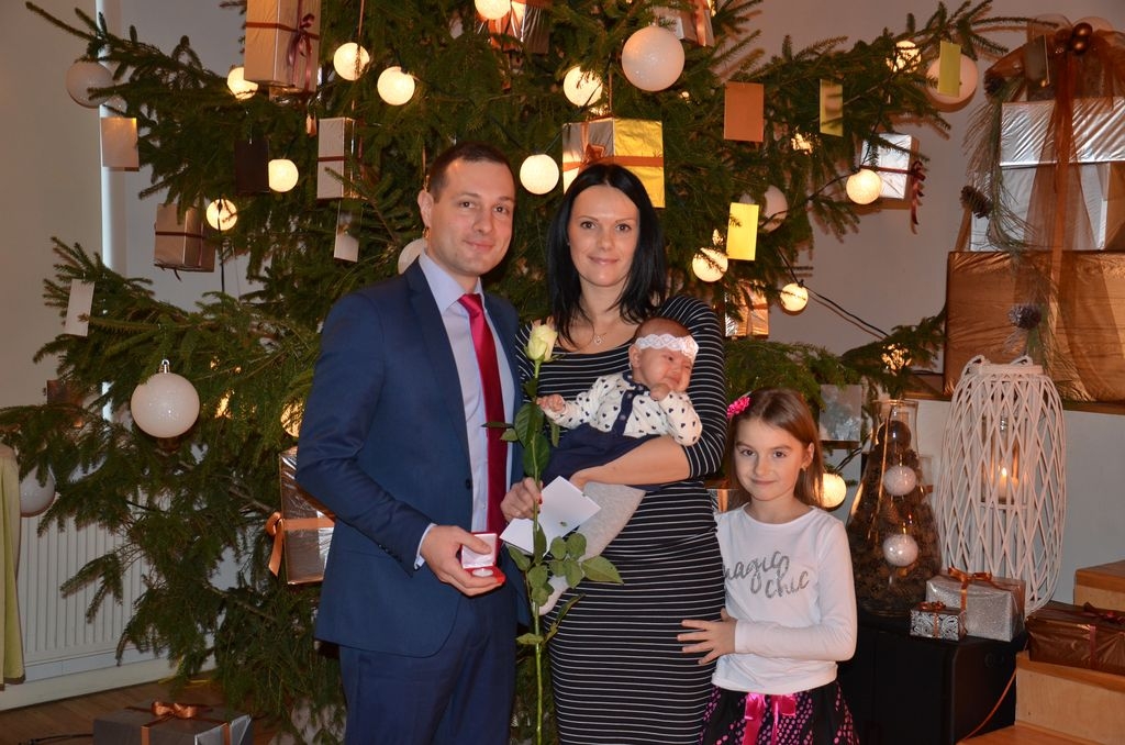 Jaundzimušo sveikšanas pasākums “Esmu mazais mārupietis”, 19.12.2015.