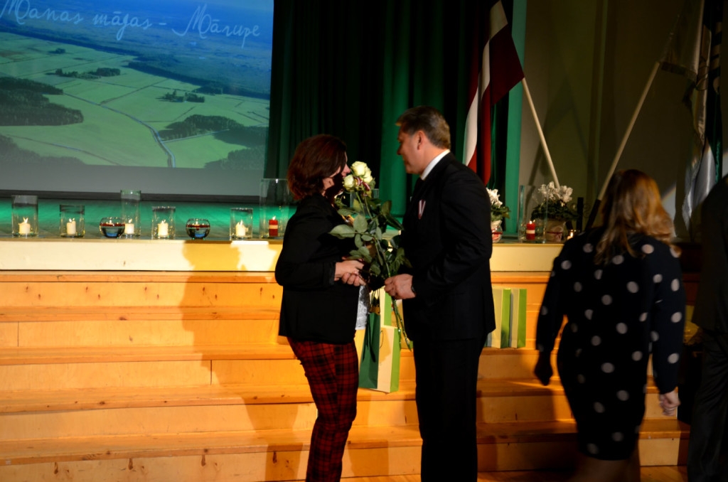 Svinīgs sarīkojums par godu Latvijas valsts svētkiem 17.11.2015.