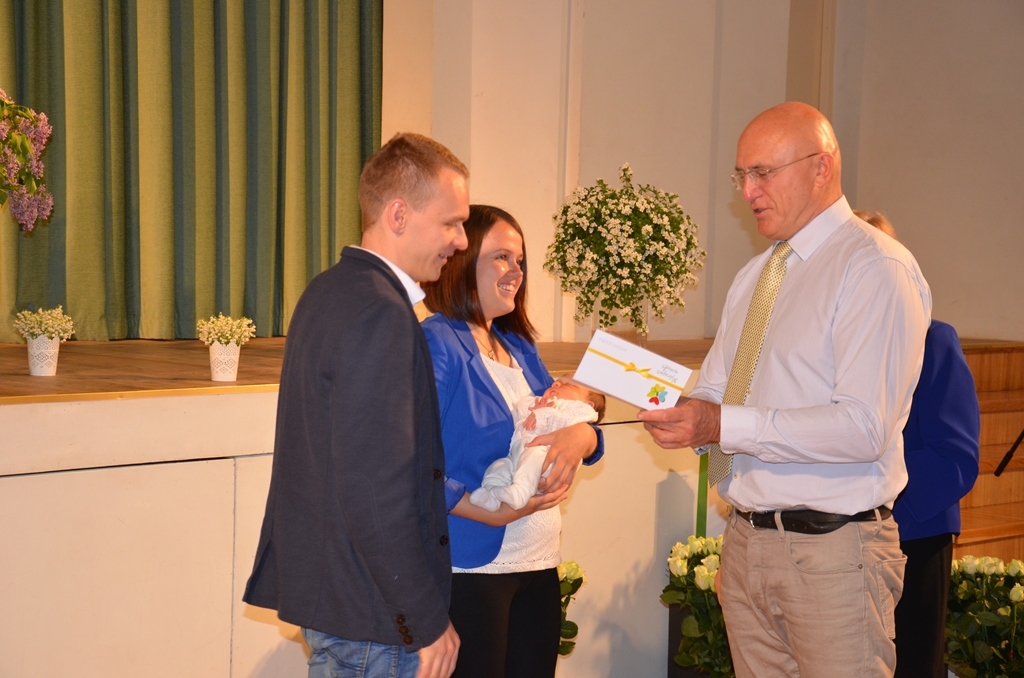 Jaundzimušo sveikšanas pasākums “Esmu mazais mārupietis”, 21.05.2016.
