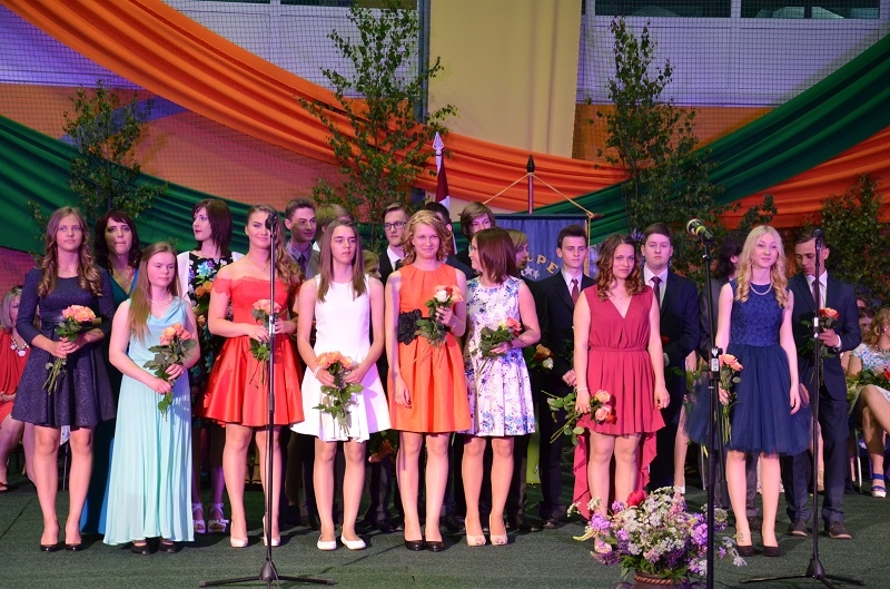 Absolventi Mārupes vidusskolā, 12.06.2015.