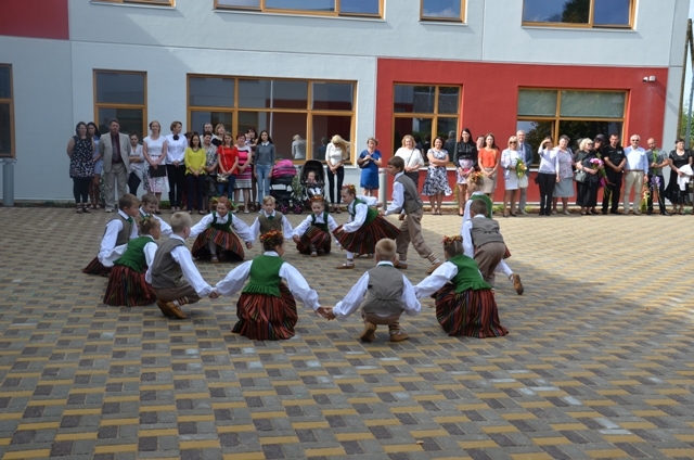 Mārupes pamatskolas jaunās piebūves atklāšana, 31.08.2015.