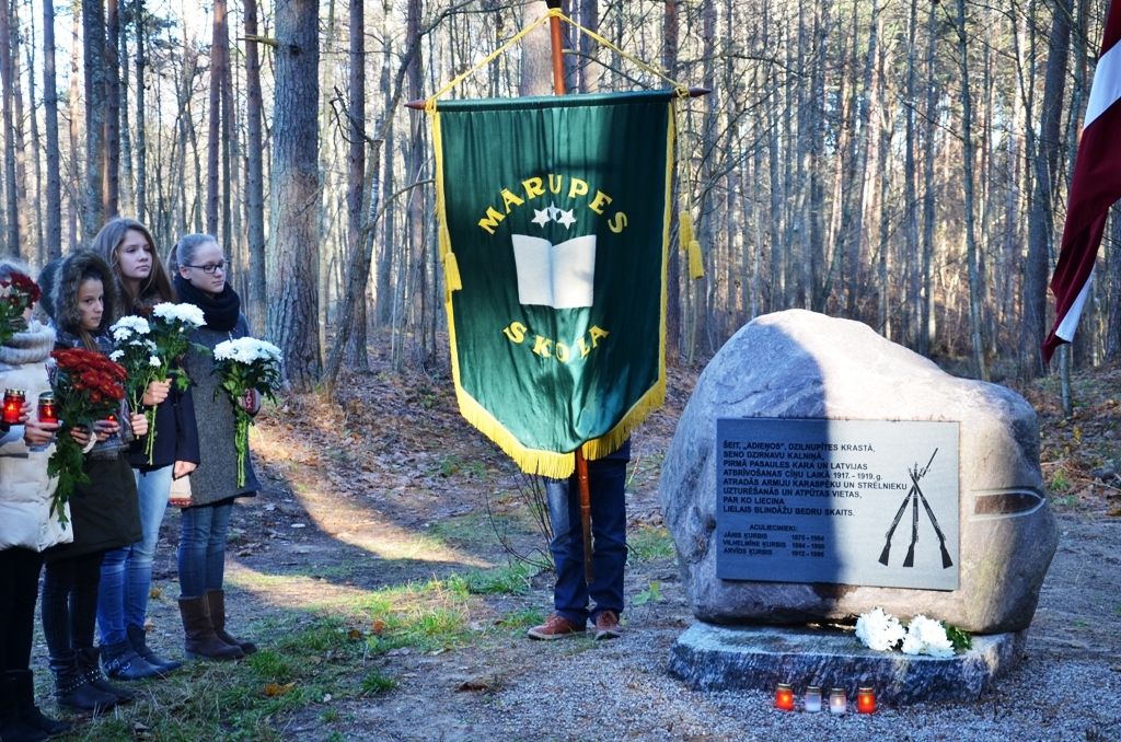 Lāčplēša diena – Atceres brīdis Jaunmārupē 11.11.2015.