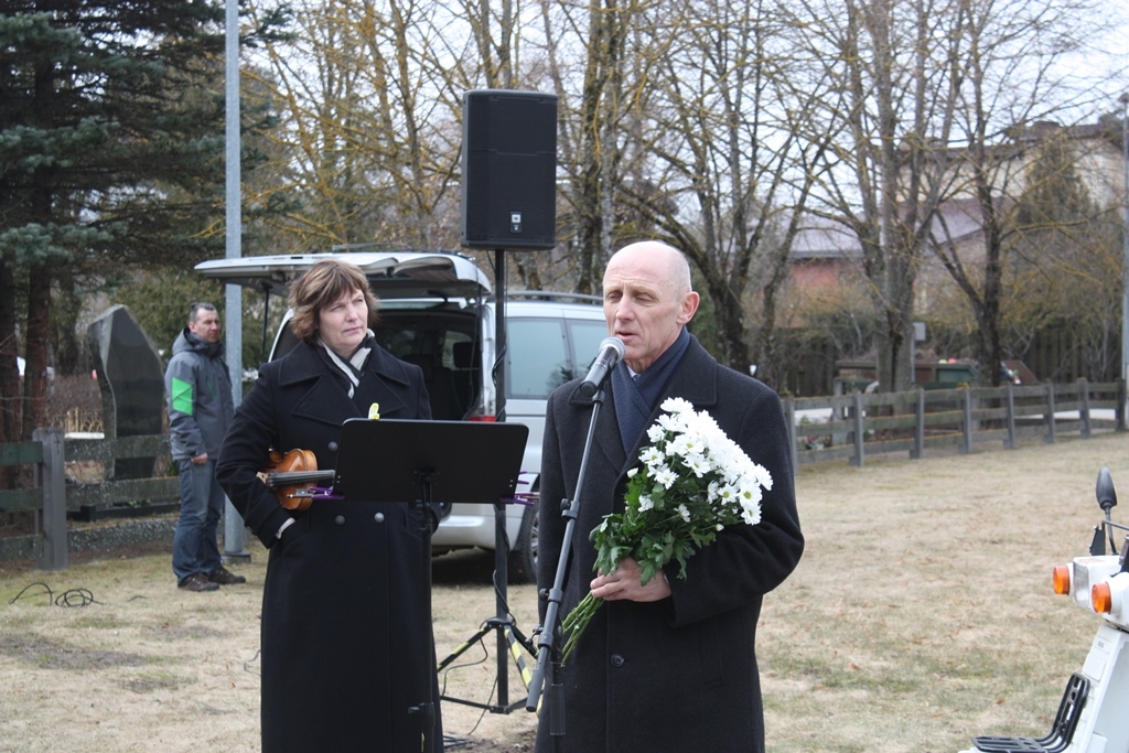 Komunistiskā genocīda upuru piemiņas diena 25.03.2016.