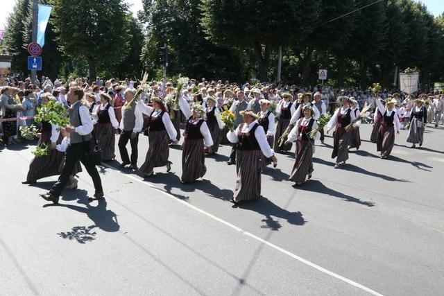 Mārupes novads Dziesmu un deju svētku gājienā, 07.07.2013.