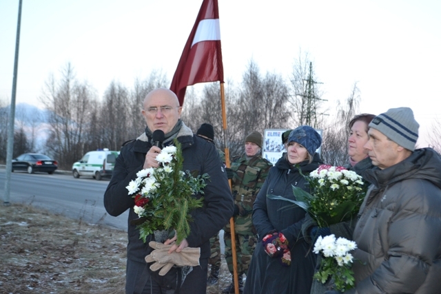 Barikāžu atcere Mārupē, 16.01. un 18.01.2014.