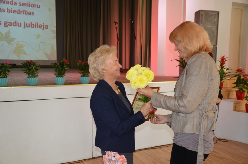 Mārupes senioru labdarības biedrības 10 gadu jubileja, 20.09.2014.