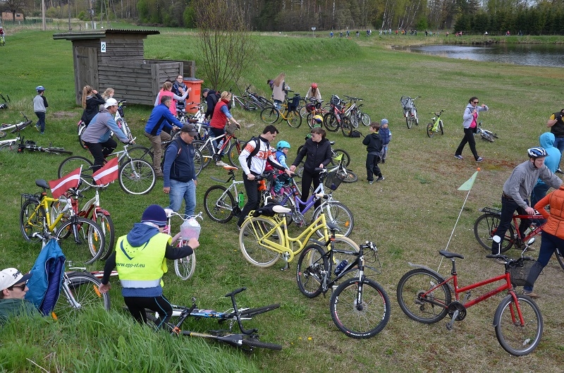 Tautas velobrauciens “Zaļi dzīvot Mārupē!”, 04.05.2015.