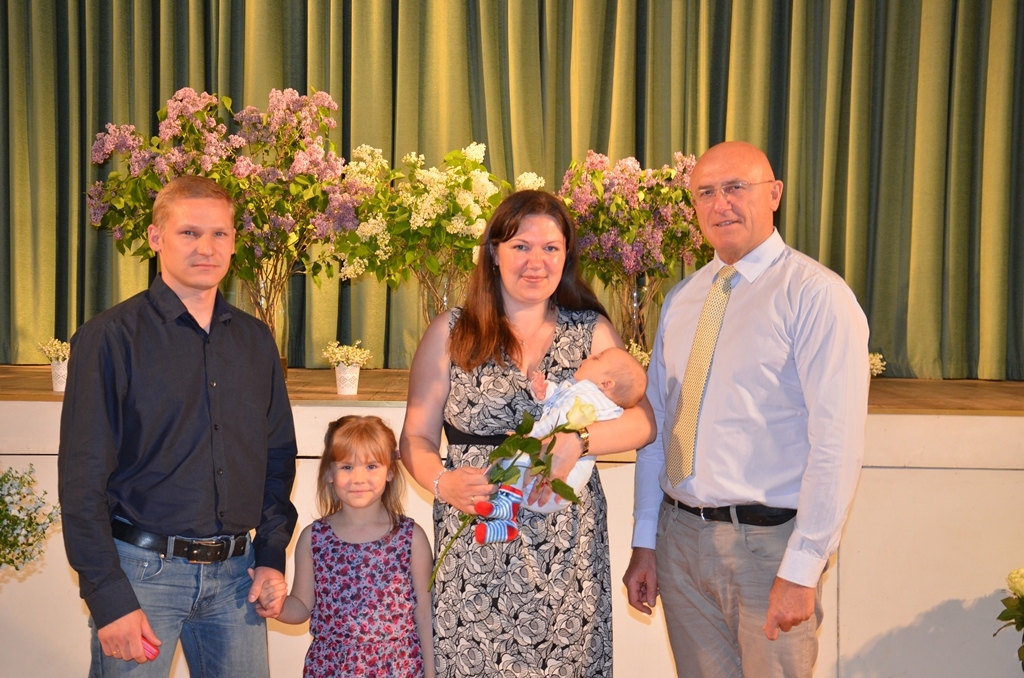 Jaundzimušo sveikšanas pasākums “Esmu mazais mārupietis”, 21.05.2016.