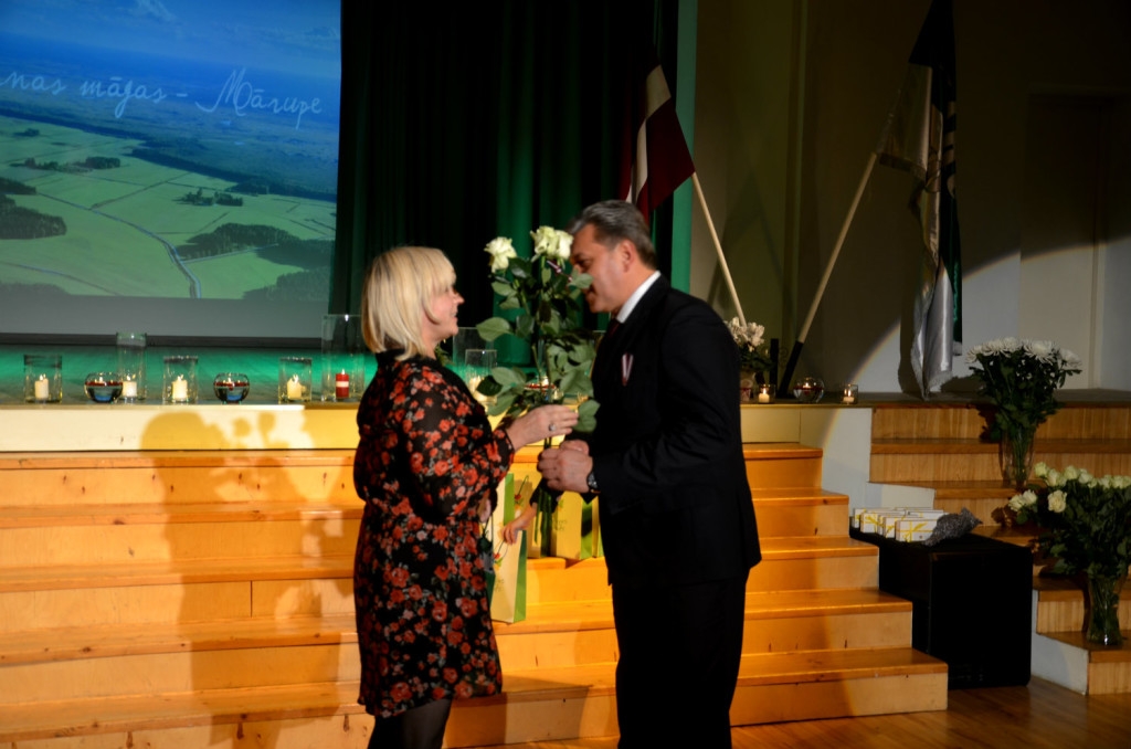 Svinīgs sarīkojums par godu Latvijas valsts svētkiem 17.11.2015.