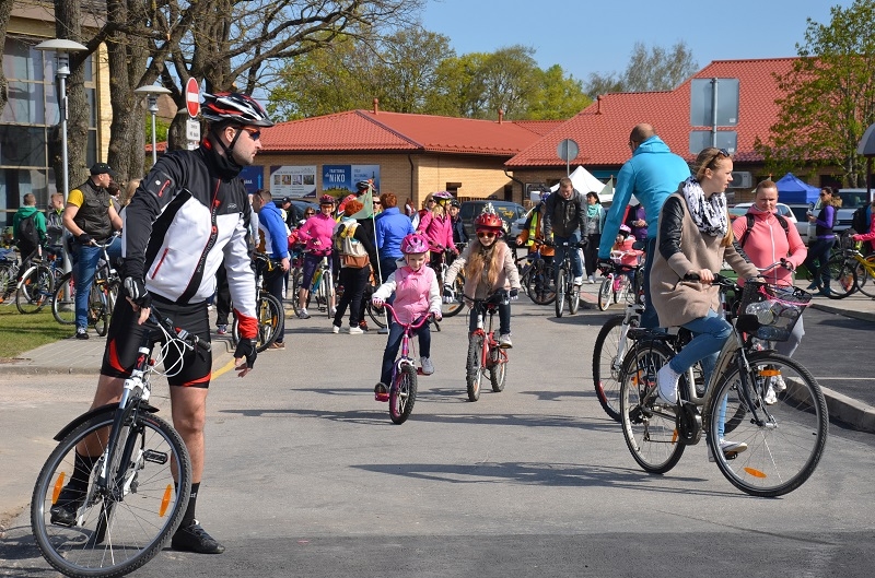 Tautas velobrauciens “Zaļi dzīvot Mārupē!”, 04.05.2015.