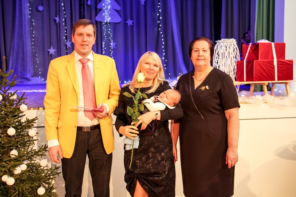 Jaundzimušo sveikšana “Esmu mazais mārupietis”, 17.12.2016.