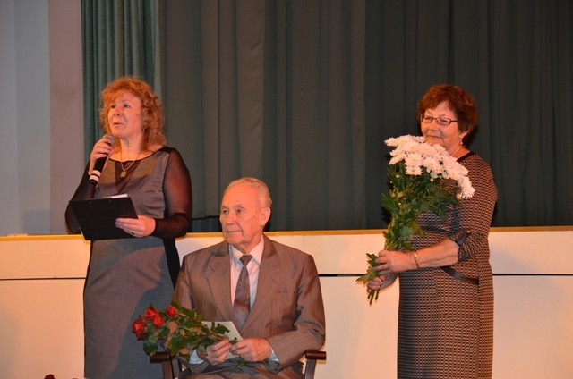 Mārupes senioru, kam 80, 85, 90 un vairāk sumināšana, 06.11.2013.