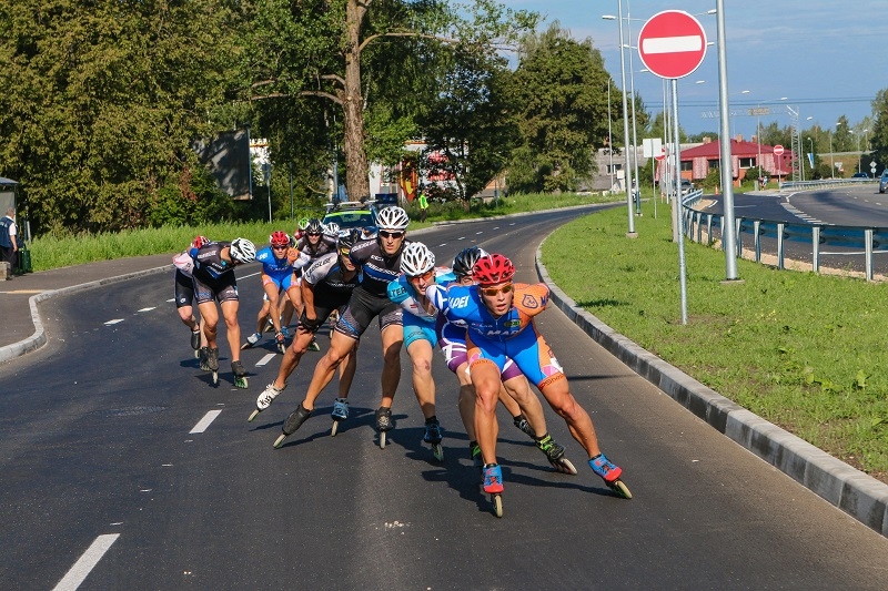 Skrituļošanas maratons Mārupē, 10.08.2014.